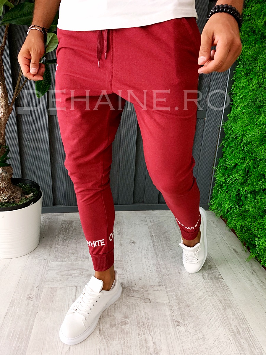 Pantaloni de trening conici A6064 O3-1